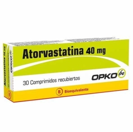 Atorvastatina 40 mg x 30 comprimidos
