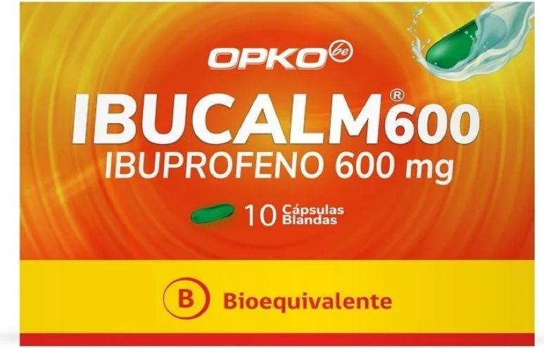 IBUCALM CAP BLANDAS 600 MG X 20 (BE)