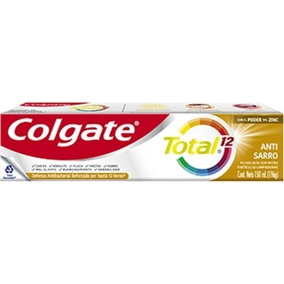 COLGATE CREMA DENTAL TOTAL TARTAR CONTROL X 150 ML