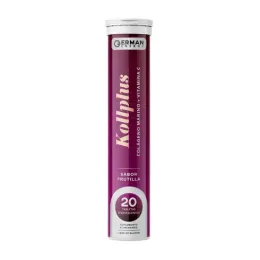 COLAGENO MARINO + VITAMINA C TAB EFER X 20 KOLLPLUS