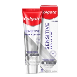COLGATE CRE SENSITIVE PRO ALIVIO REAL WHITE X 110 GR