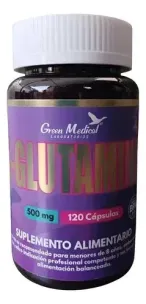 L-GLUTAMINA CAP 500 MG X 120 GREEN MEDICAL