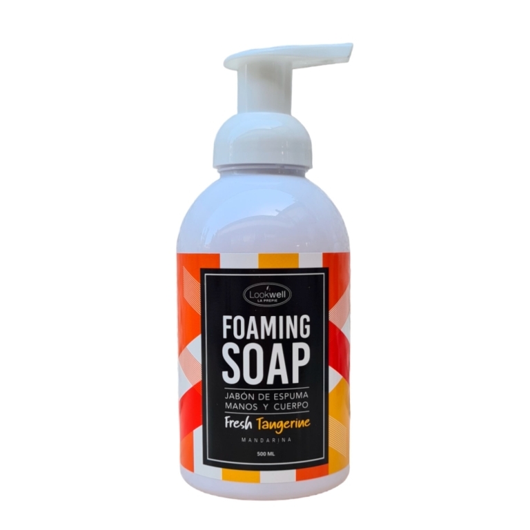 JABON DE ESPUMA MANOS Y CUERPO CITRICO X 500ML