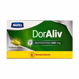 DORALIV CAP 600 MG X 20 NOTTS