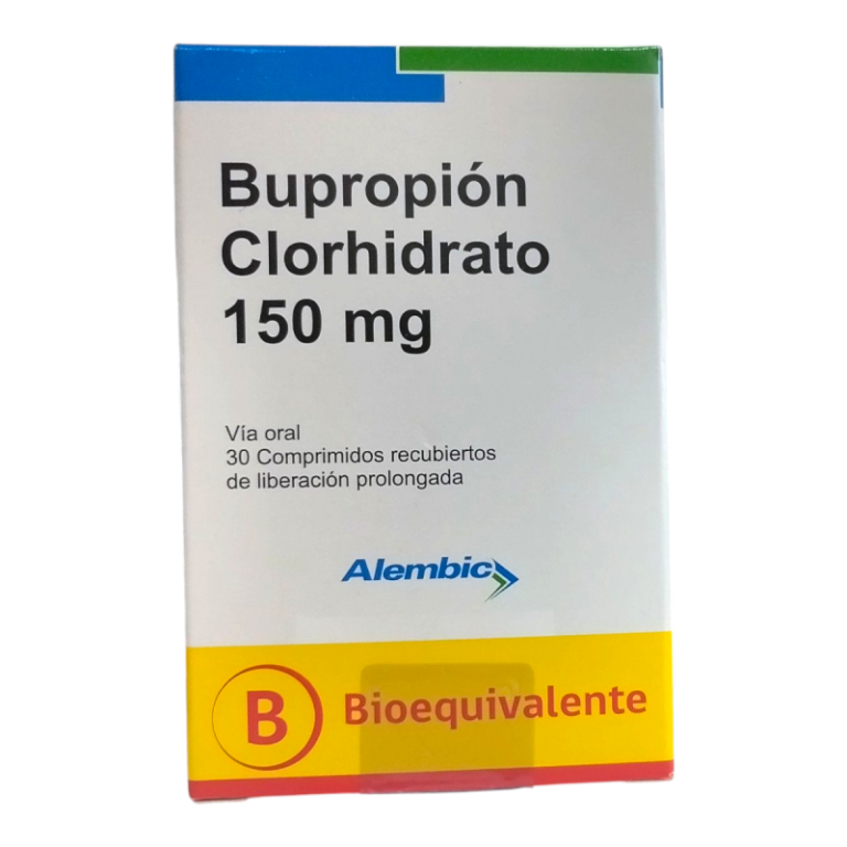 BUPROPION 150 MG X 30 COMPRIMIDOS