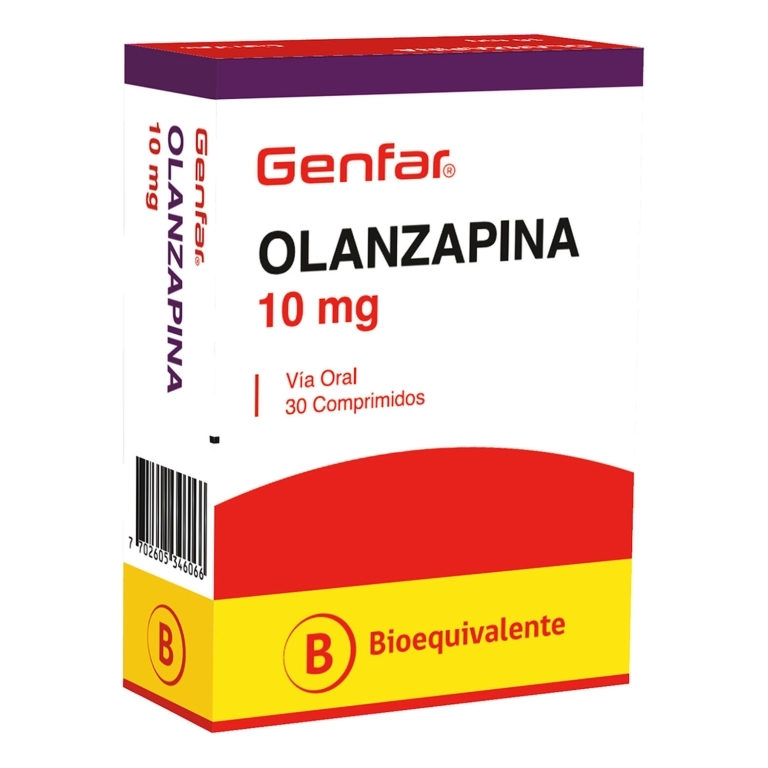 OLANZAPINA COM 10 MG X 30 EURO (BE)