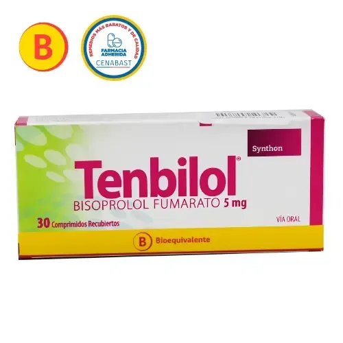 Tenbilol 5 mg x 30 comprimidos