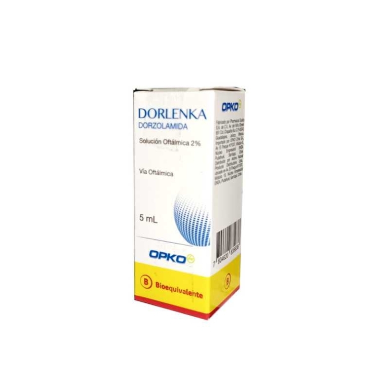 DORLENKA  2% X 5 ML SOLUCIÓN OFTÁLMICA  