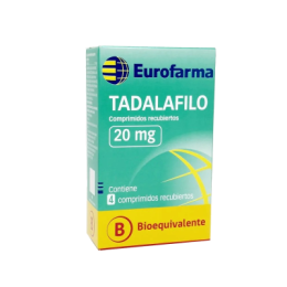 TADA 20 MG COM X 4