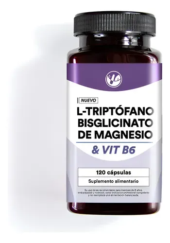 L-TRIPTOFANO & BISGLICINATO DE MAGNESIO & B6 CAP X 120 UND NF