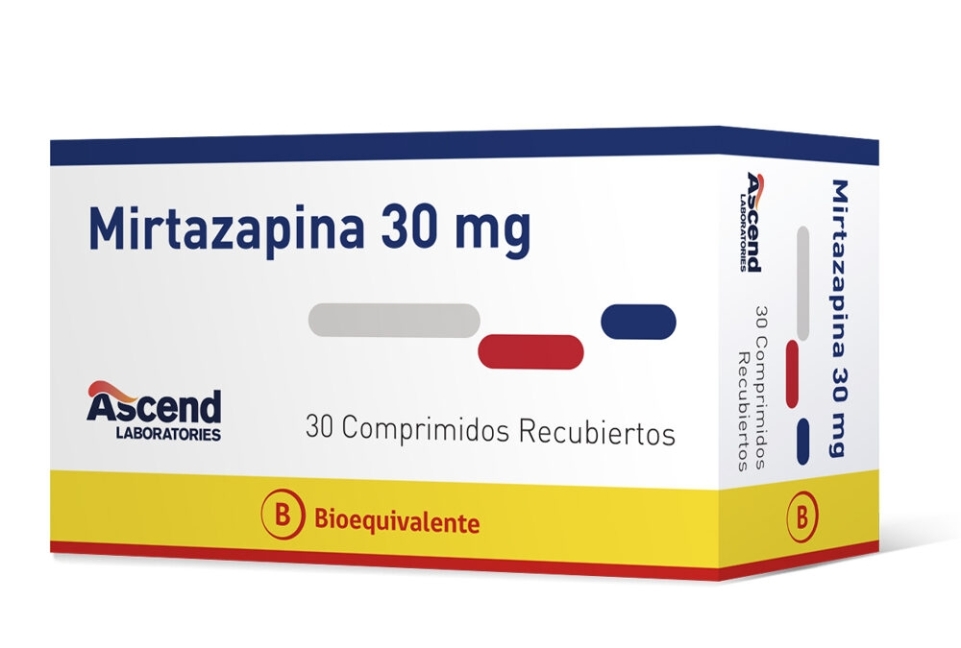 MIRTAZAPINA COMP 30 MG X 30 ASCEND