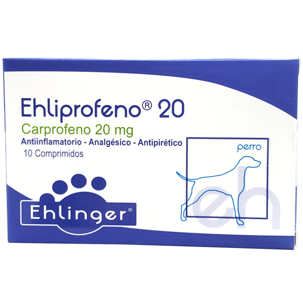 EHLIPROFENO COM 20 MG X 10