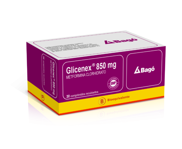 GLICENEX 850 MG X 30 COMPRIMIDOS