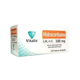 HIDROCORTISONA AMP 100 MG X 10 VITALIS