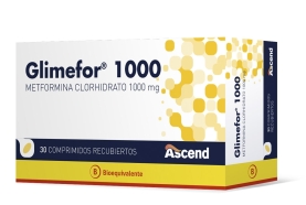GLIMEFOR COM 1000 MG X 30
