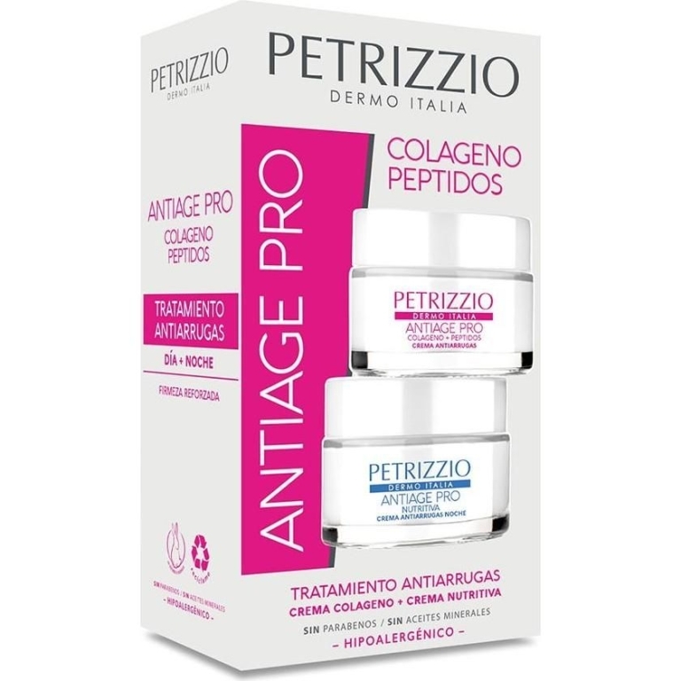 CREMA ANTIAGE PRO COLAGENO + PEP DIA + NOCHE
