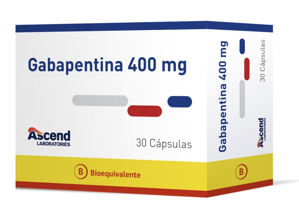 GABAPENTIN 400 MG X 30 CÁPSULAS