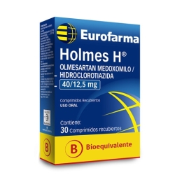 HOLMES 40MG/12,5MG X 30 COMPRIMIDOS (BE)