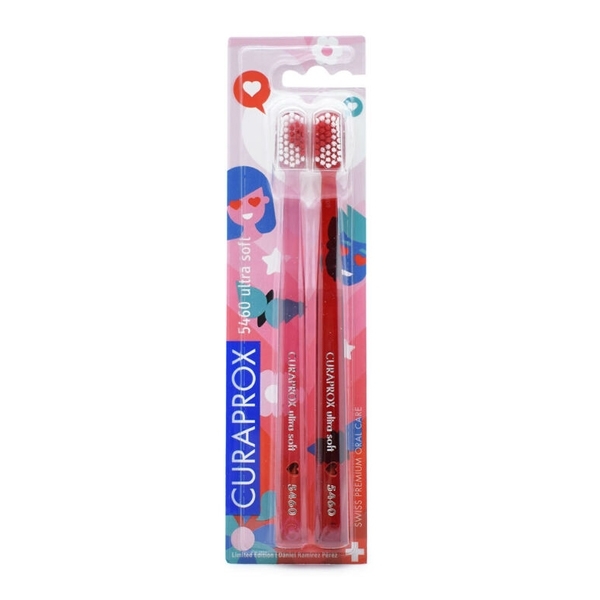 CURAPROX CEPILLO DENTAL 5460 DUO WATERMELON SUMMER EDITION 2024