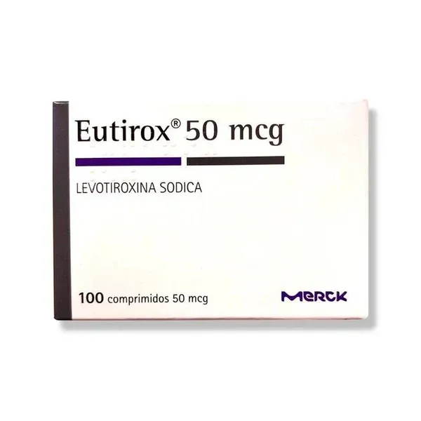 EUTIROX  50 MCG X 100 COMPRIMIDOS