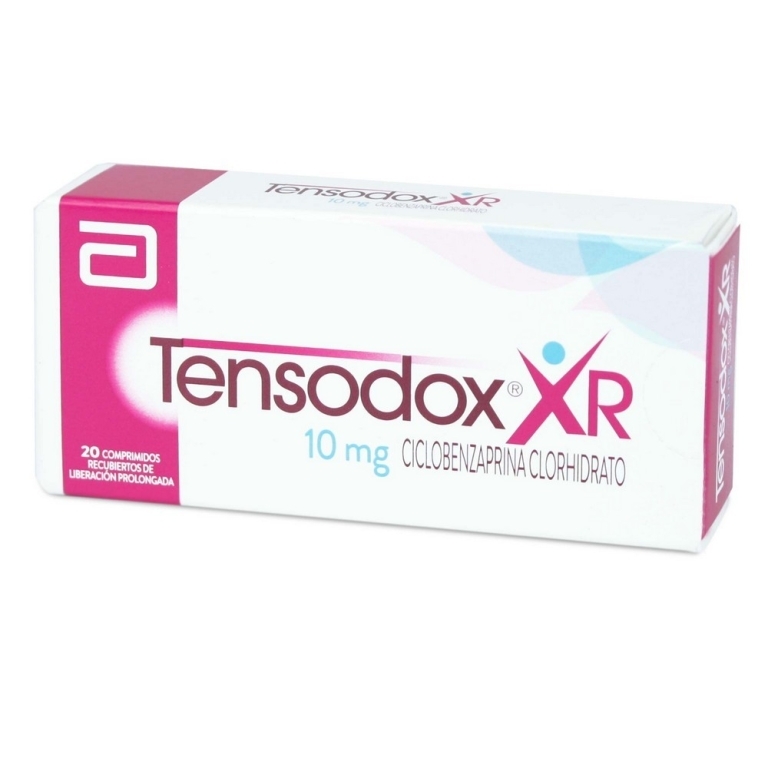 TENSODOX XR COM 10 MG X 20