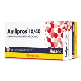 AMLIPROS COM 10/40 MG X 30