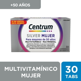 CENTRUM SILVER MUJER COM X 30