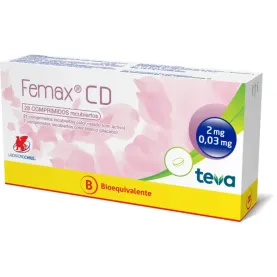 FEMAX CD COM 2/0,03 X 28
