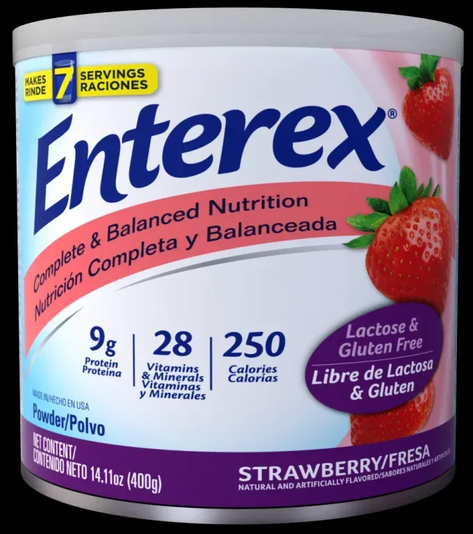ENTEREX TOTAL FRUTILLA X 400 GR
