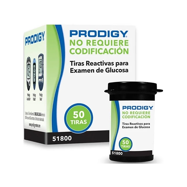 PRODIGY TIRAS REACTIVAS X 50 UNID