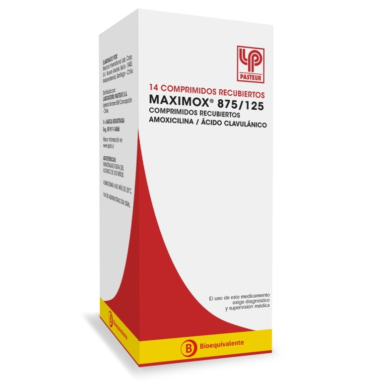 MAXIMOX COM 875/125 MG X 14 (BE)