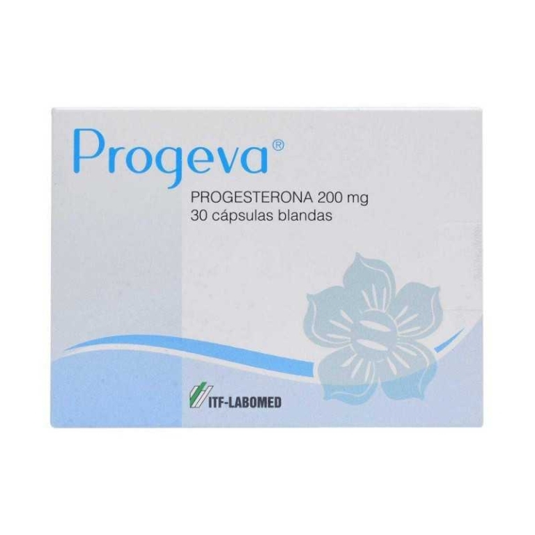 PROGEVA CAP 200 MG X 30