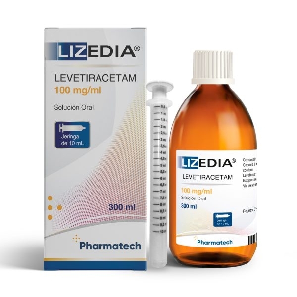 LIZEIDA SOL ORAL X 300 ML (LEVETIRACETAM)