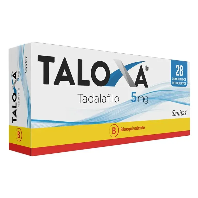 TALOXA COM 5 MG 28 (TADALAFILO)