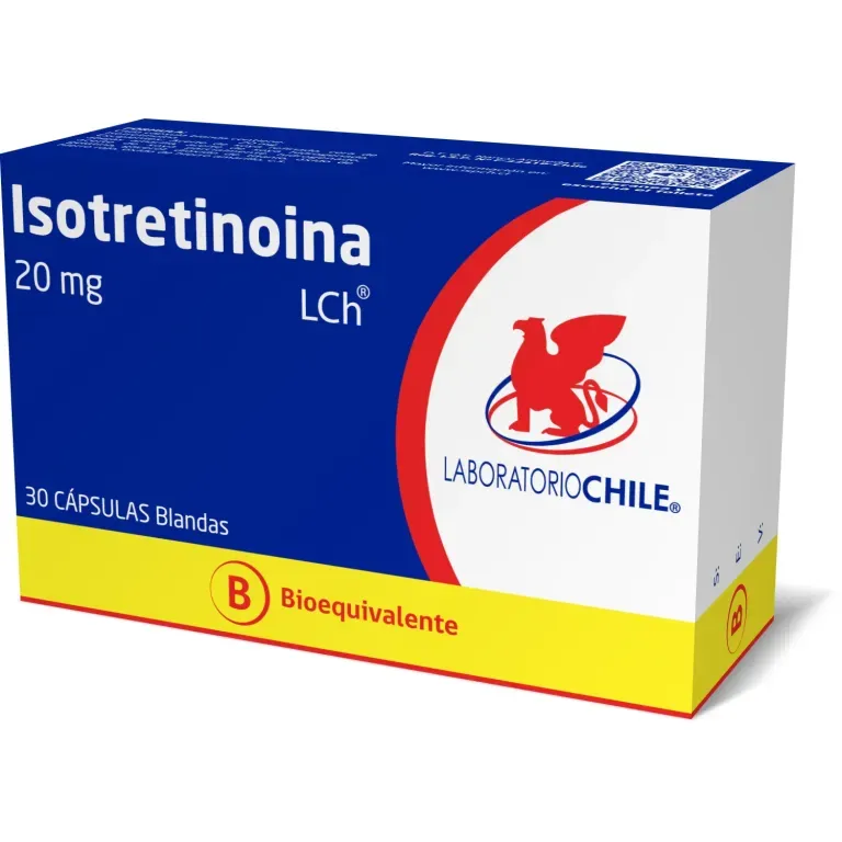 ISOTRETINOINA CAP 20 MG X 30 CHILE (BE)