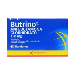 BUTRINO 150 MG COM X 30 (BE)