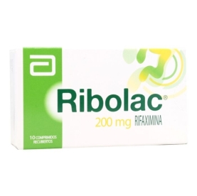 RIBOLAC COM 200 MG X 10