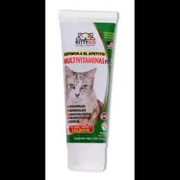 KITTY AID MULTIVITAMINAS GEL SALMON X 113.4 GR