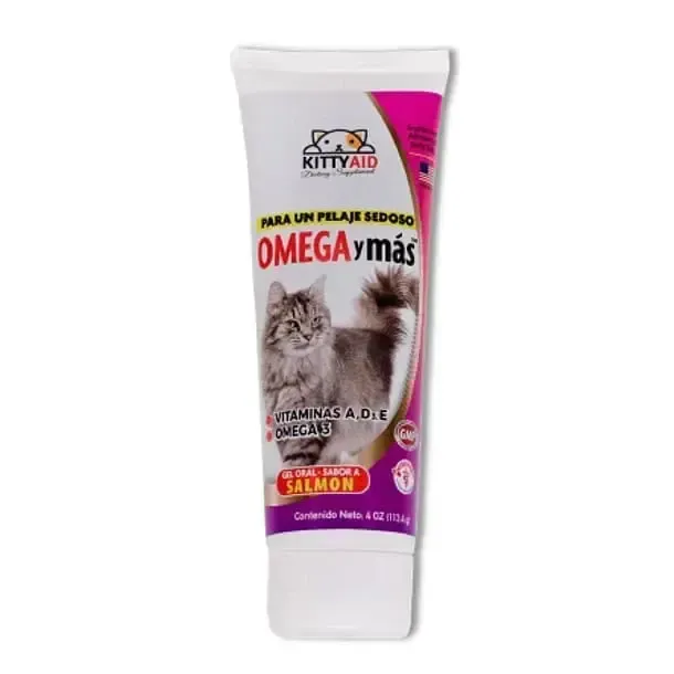 KITTY AID OMEGA GEL SALMON X 113.4 GR