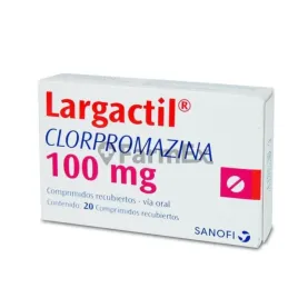 LARGACTIL COM 100 MG X 20