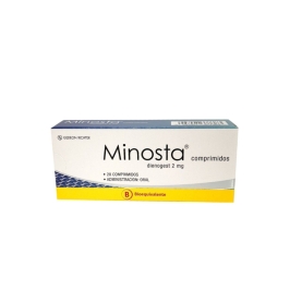 MINOSTA 2 MG COM X 28