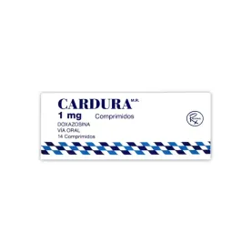 CARDURA COM 1 MG X 14