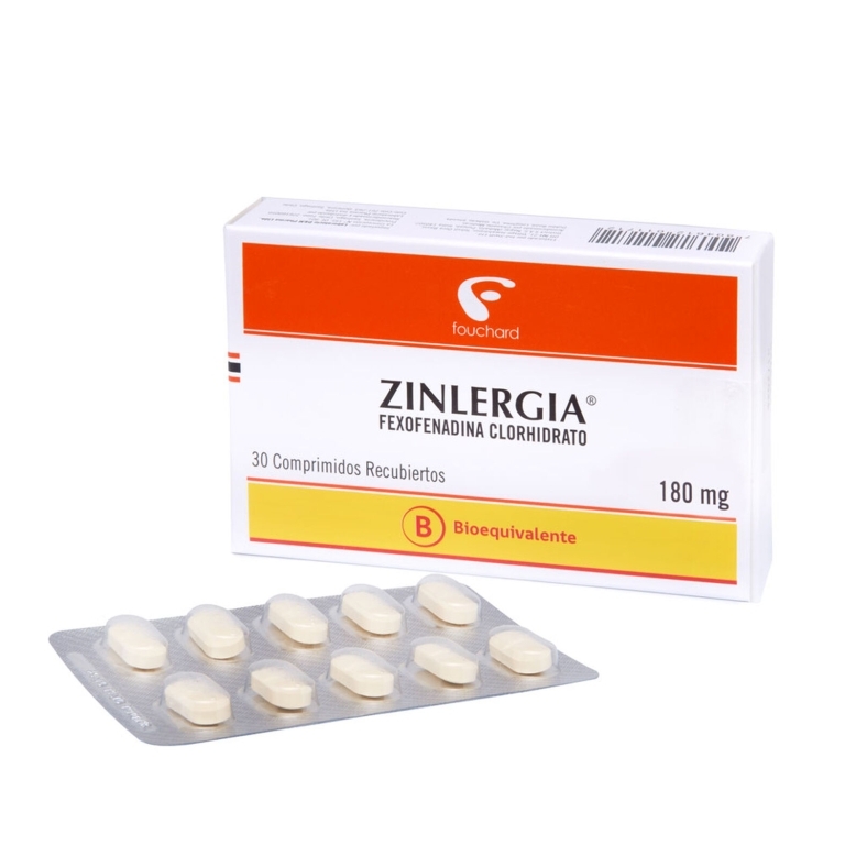 ZINLERGIA COM 180 MG X 30
