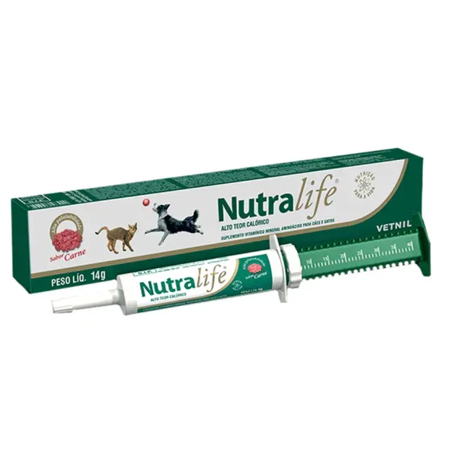 NUTRALIFE SUPLEMENTO CALORICO PERROS/GATOS X 14 GR