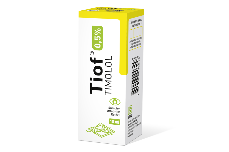 TIOF SOL OFT 0,5% X 10 ML