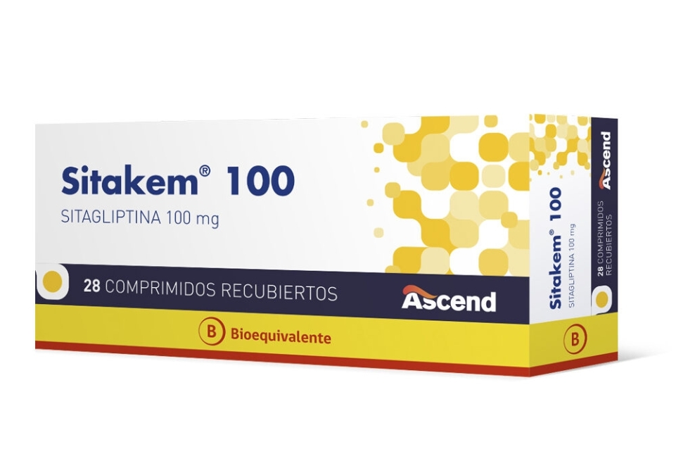 SITAKEM COM 100 MG X 28 (SITAGLIPTINA)