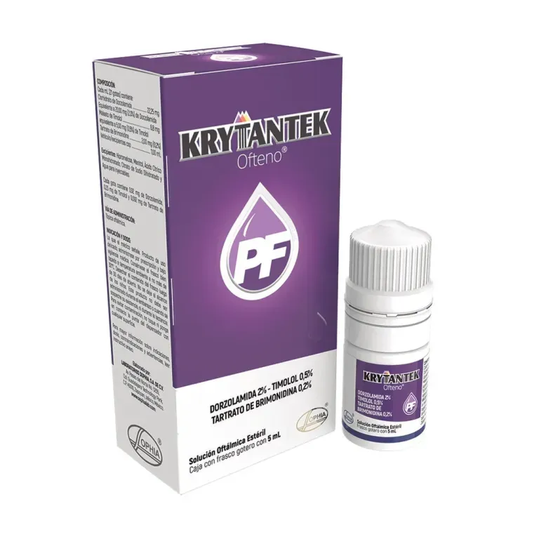 KRYTANTEK OFTENO PF X 5 ML SOLUCIÓN OFTÁLMICA