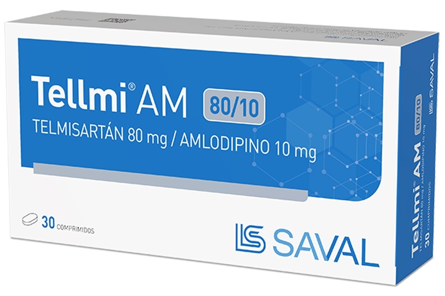 TELLMI AM COM 80/10 MG X 30