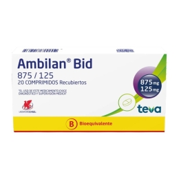 Ambilan Bid Comprimidos Recubiertos x 875/125 mg x 20
