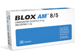 BLOX AM CAP 8/10 MG X 30